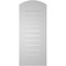 Ekena Millwork Arch Top Surface Mount PVC Gable Vent: Non-Functional, w/ 3-1/2"W x 1"P Standard Frame, 16"W x 36"H GVPAR16X3601SN - alternate 4